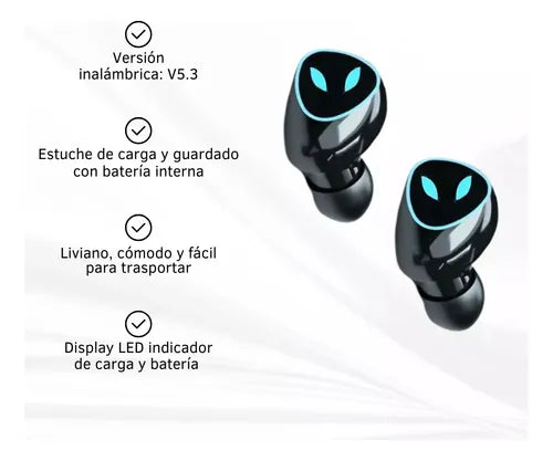 🎧 Audífonos M20 Tipo Alien👽
