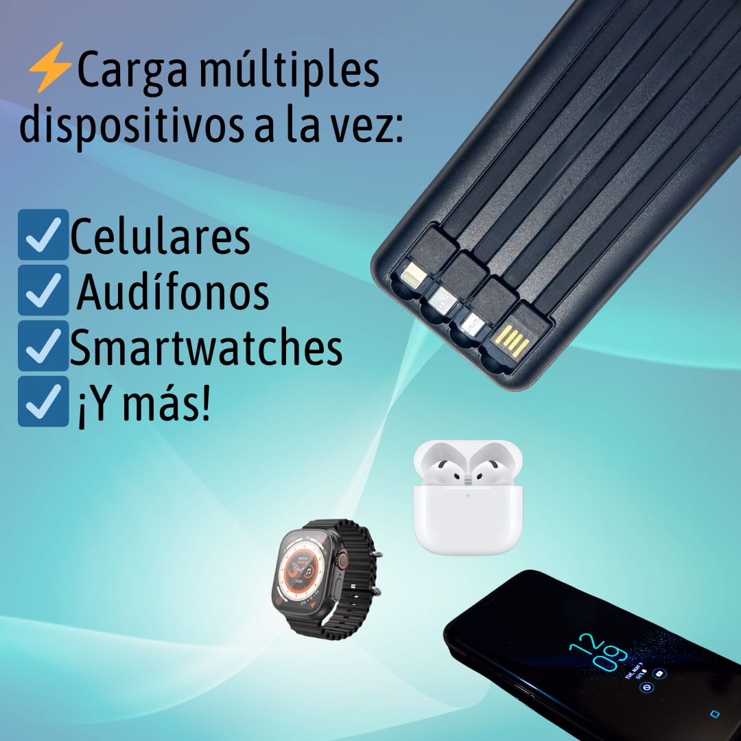 🔋 Power Bank Bossney 20,000mAh