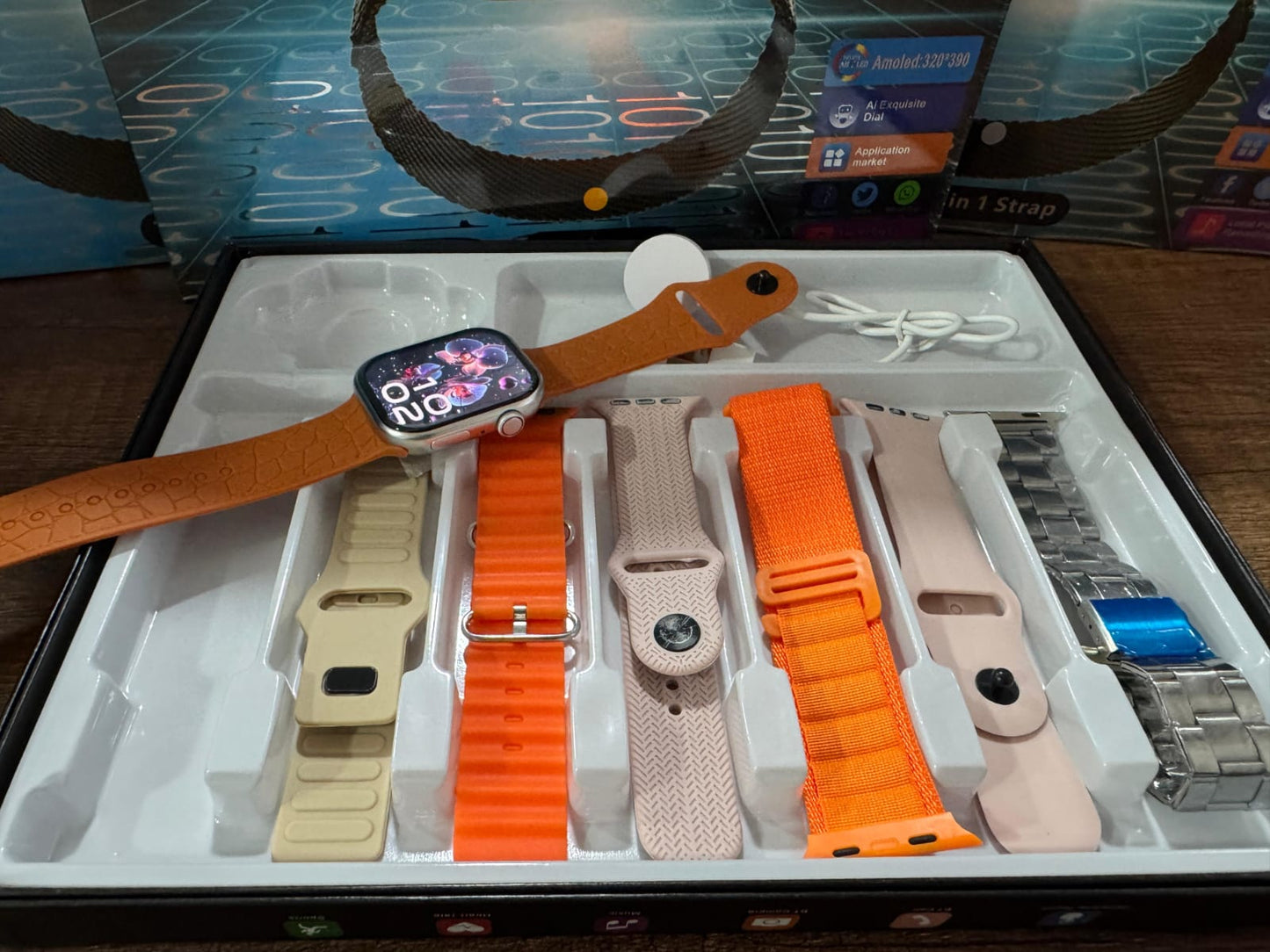 ⌚ Smartwatch  + 7 correas