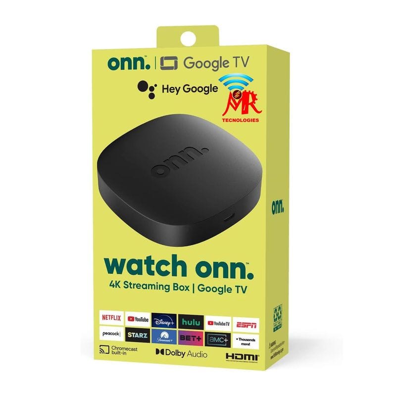 TV VOX ONN Watch Google 4K 📺