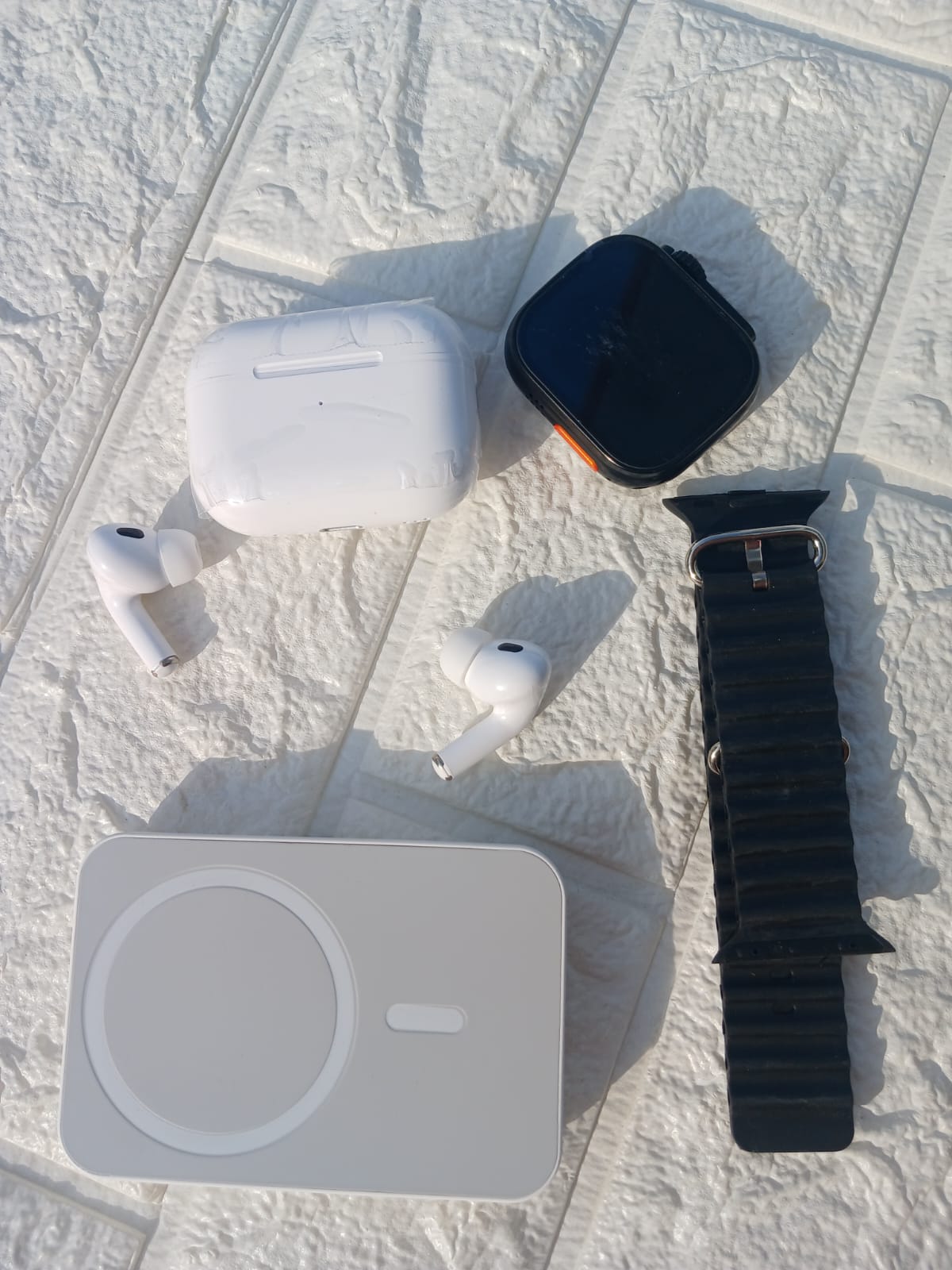 ⌚ Kit Smartwatch + Air Bluetooth X8