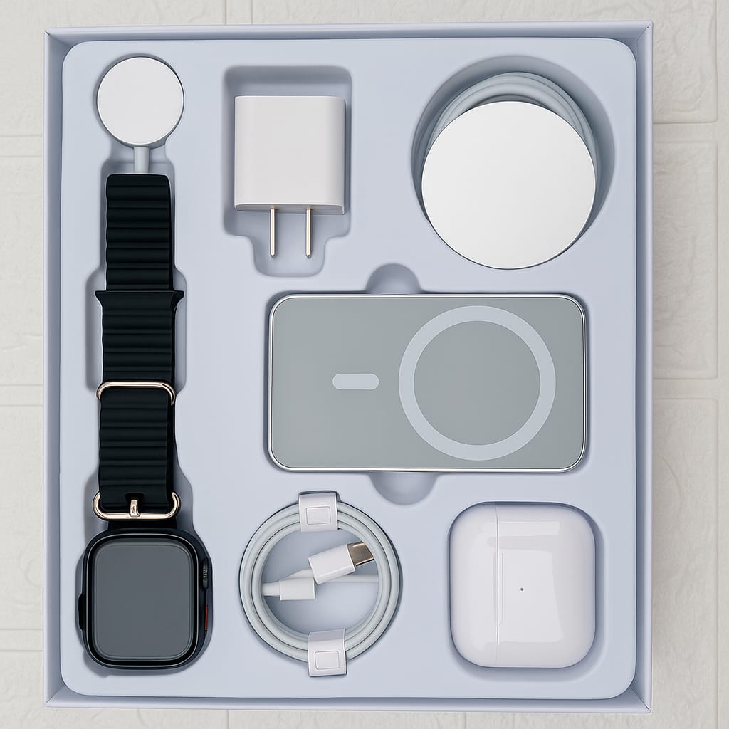 ⌚ Kit Smartwatch + Air Bluetooth X8