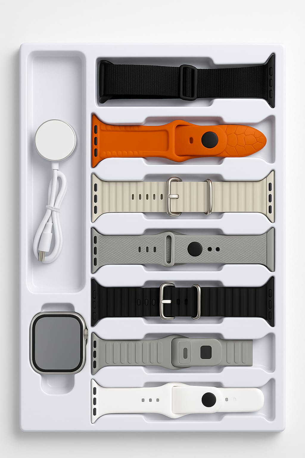 ⌚Smartwatch + 7 correas intercambiables